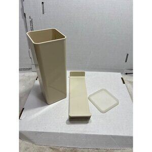 Tupperware block cheese storage container